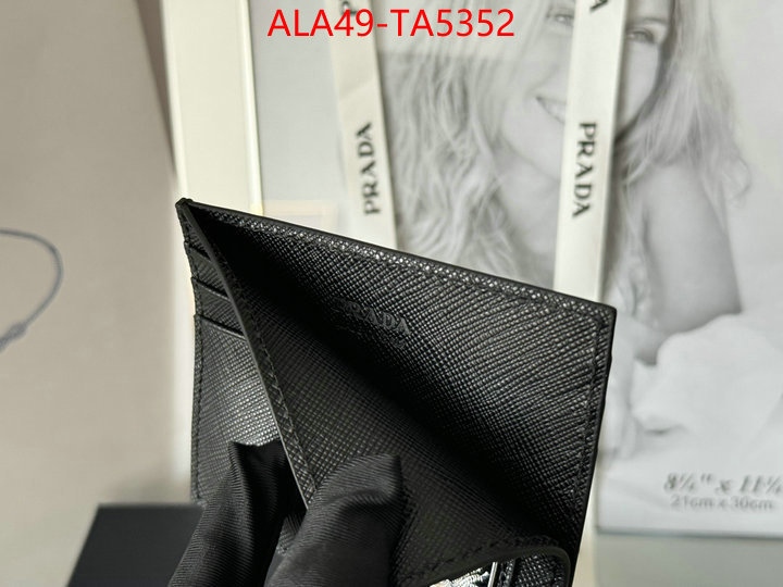 Prada Bags(TOP)-Wallet how to buy replcia ID: TA5352 $:49USD,