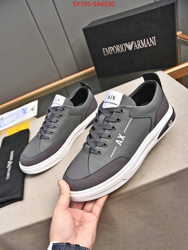 Men shoes-Armani where to find the best replicas ID: SA6530 $: 105USD