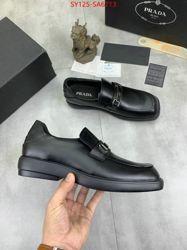 Men shoes-Prada what are the best replica ID: SA6713 $: 125USD