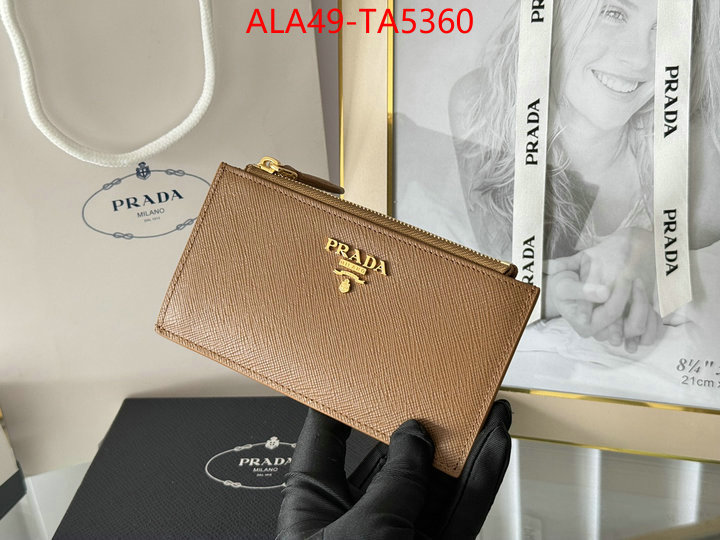 Prada Bags(TOP)-Wallet are you looking for ID: TA5360 $: 49USD,