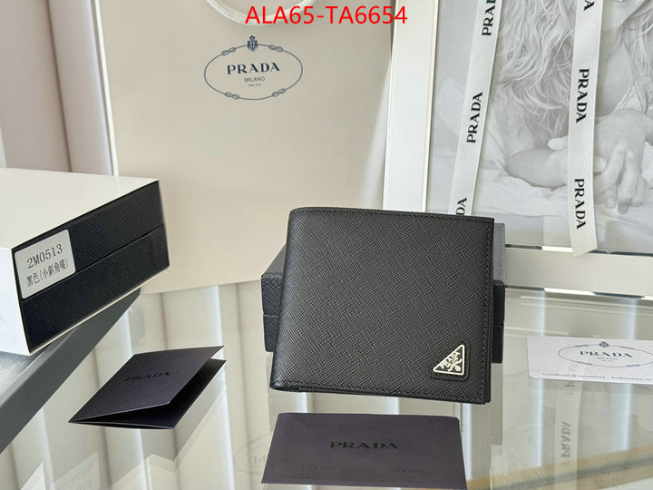 Prada Bags(TOP)-Wallet best luxury replica ID: TA6654 $: 65USD,