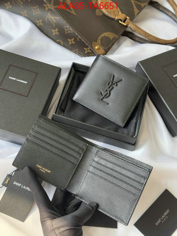 YSL Bags(TOP)-Wallet- 7 star ID: TA6651 $: 85USD,