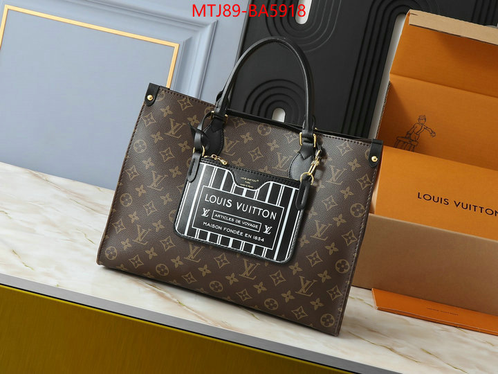 LV Bags(4A)-Handbag Collection- the best affordable ID: BA5918 $: 89USD,