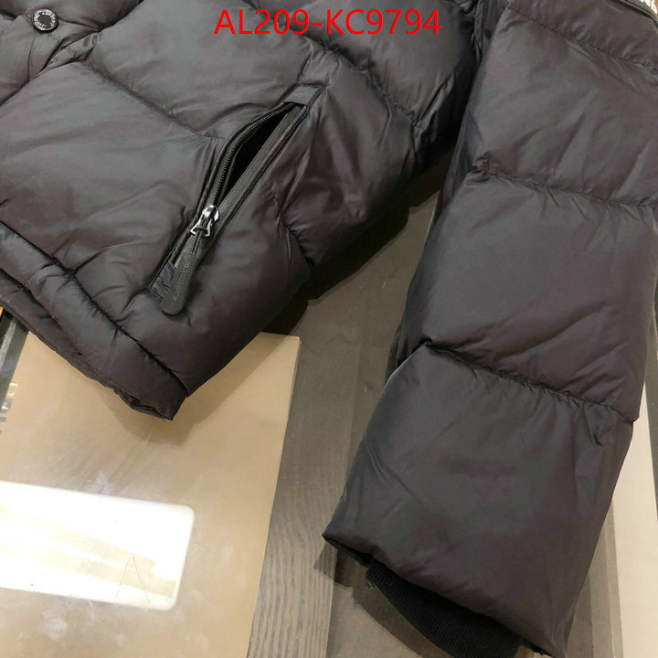 Down jacket Women-Burberry top brands like ID: KC9794 $: 209USD