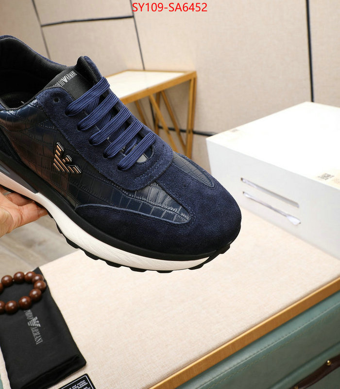 Men shoes-Armani fake ID: SA6452 $: 109USD