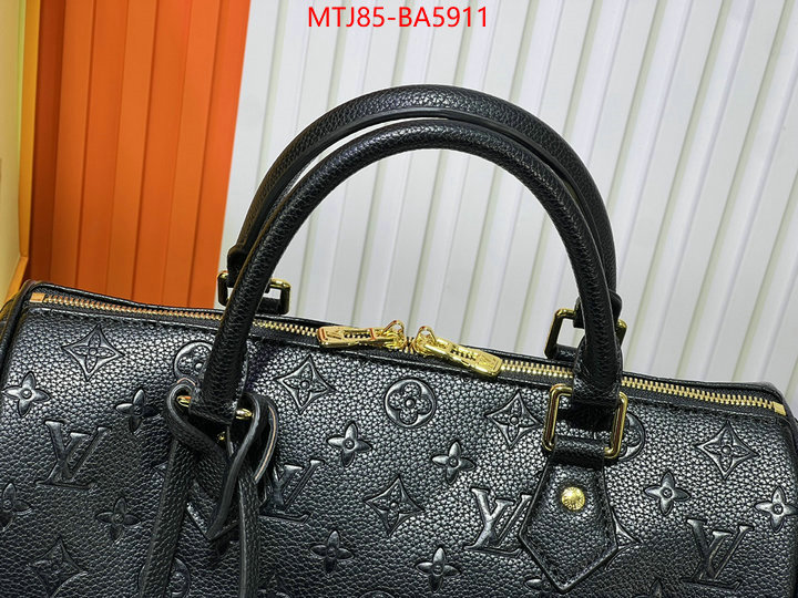 LV Bags(4A)-Speedy- high quality online ID: BA5911 $: 85USD,