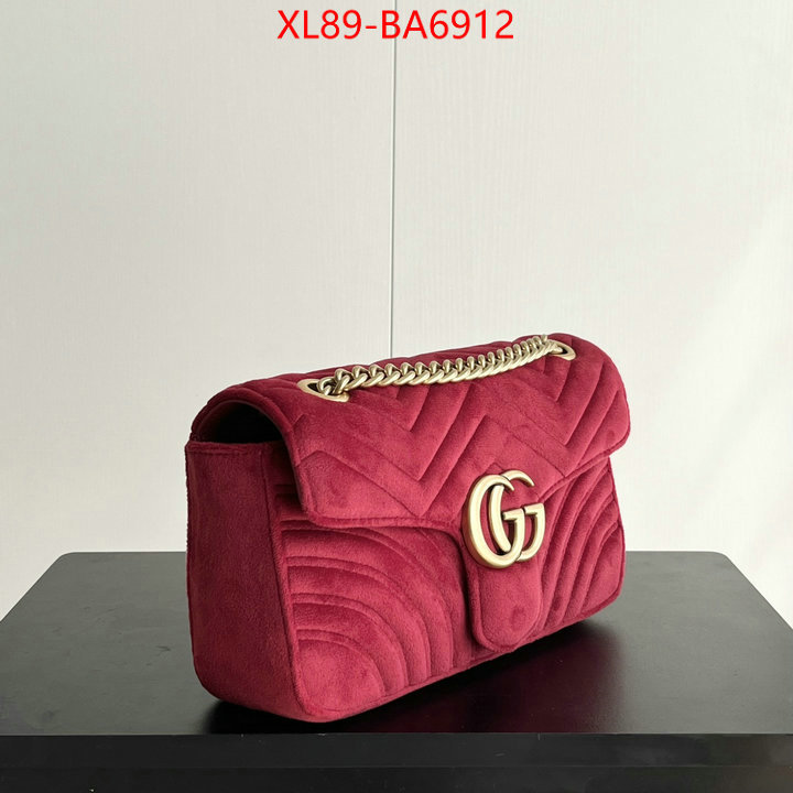 Gucci Bags(4A)-Marmont high quality replica designer ID: BA6912 $: 89USD,