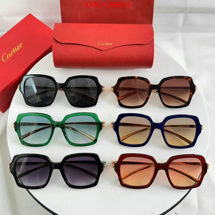 Glasses-Cartier how to buy replcia ID: GA6054 $: 65USD