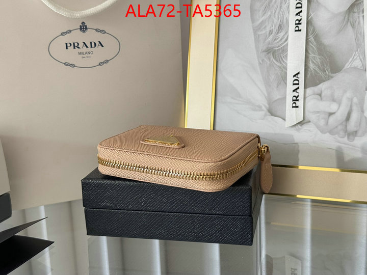 Prada Bags(TOP)-Wallet mirror copy luxury ID: TA5365 $: 72USD,