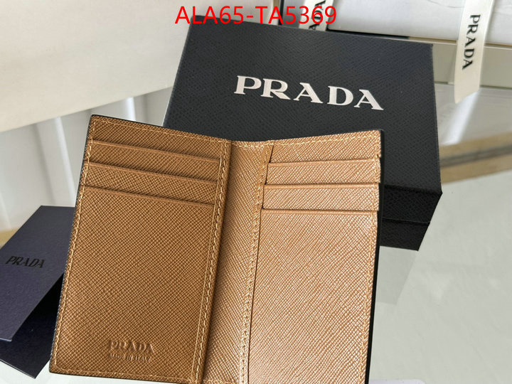 Prada Bags(TOP)-Wallet 2024 aaaaa replica customize ID: TA5369 $: 65USD,