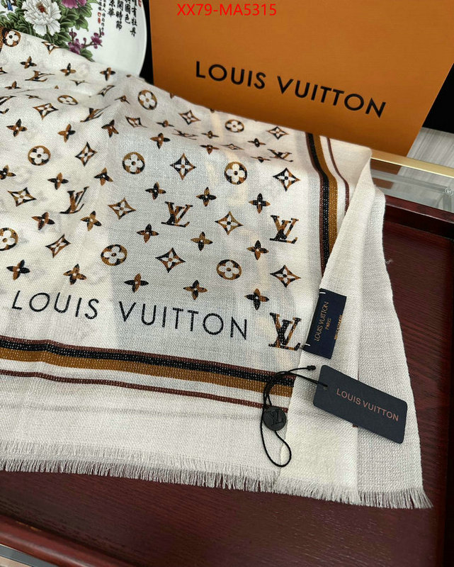 Scarf-LV buy high-quality fake ID: MA5315 $: 79USD