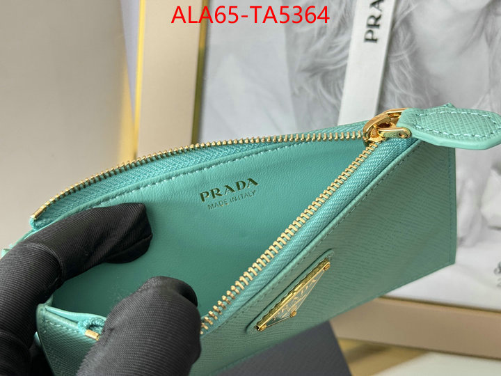 Prada Bags(TOP)-Wallet designer fake ID: TA5364 $: 65USD,