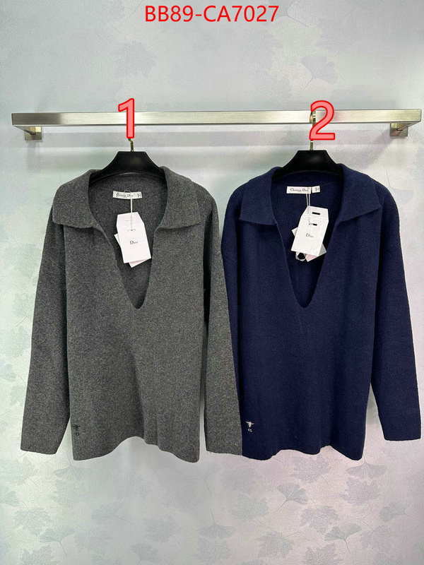 Clothing-Dior replica for cheap ID: CA7027 $: 89USD