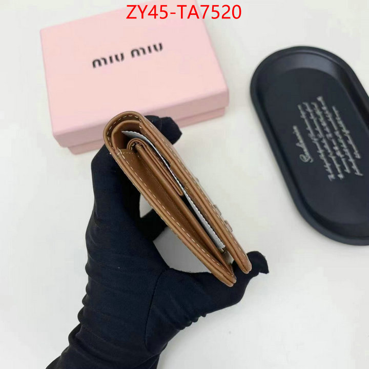 Miu Miu Bags(4A)-Wallet best replica 1:1 ID: TA7520 $: 45USD,