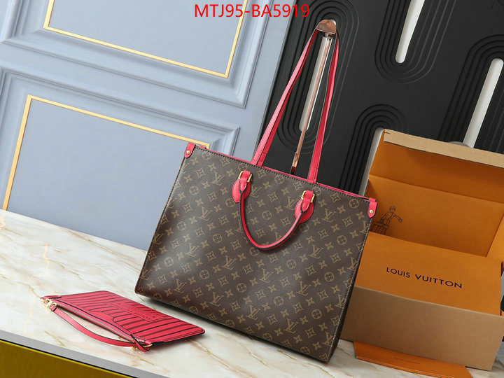 LV Bags(4A)-Handbag Collection- best quality replica ID: BA5919 $: 95USD,