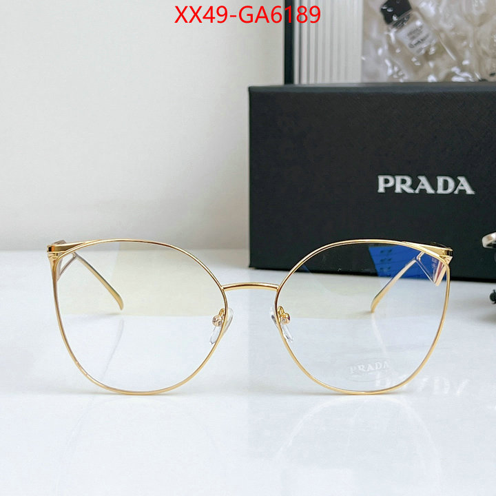 Glasses-Prada high quality ID: GA6189 $: 49USD