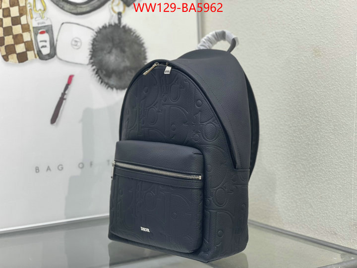 Dior Bags(4A)-Backpack- fake designer ID: BA5962