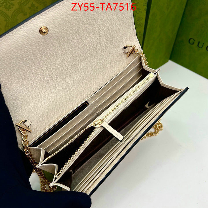 Gucci Bags(4A)-Wallet- mirror copy luxury ID: TA7516 $: 55USD,