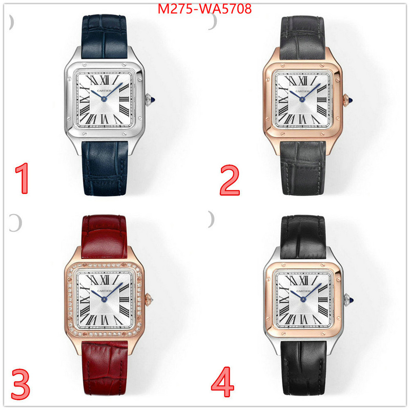 Watch(TOP)-Cartier top quality website ID: WA5708 $: 275USD