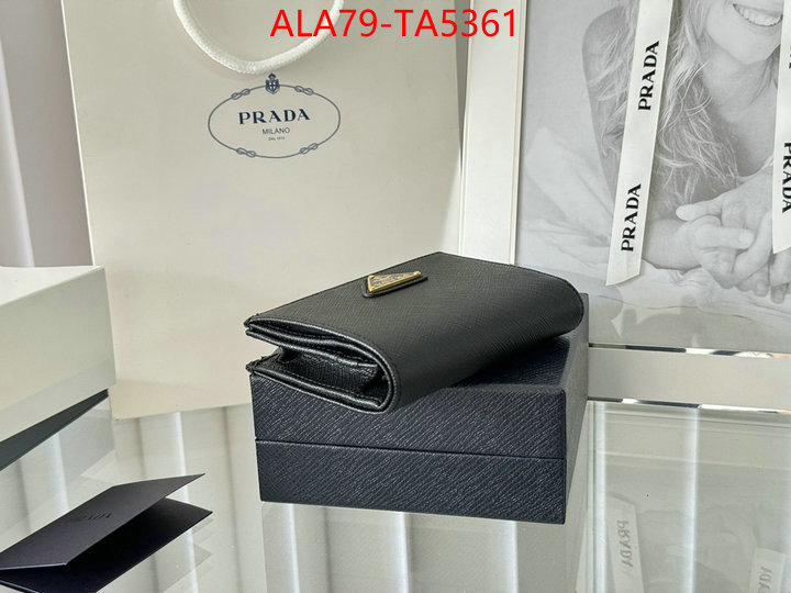 Prada Bags(TOP)-Wallet is it illegal to buy dupe ID: TA5361 $: 79USD,