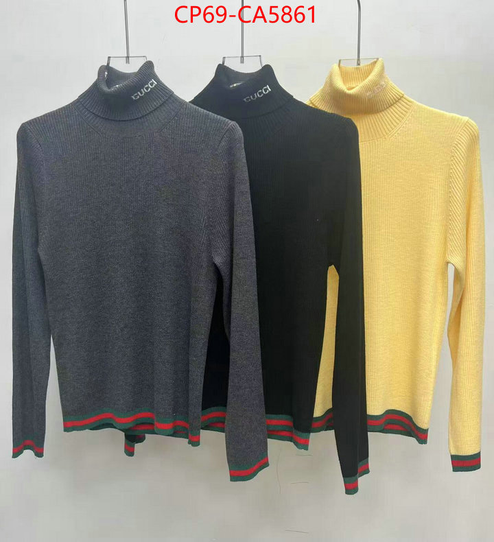 Clothing-Gucci what is a 1:1 replica ID: CA5861 $: 69USD