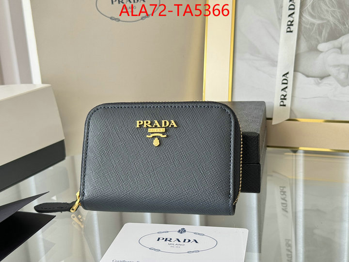 Prada Bags(TOP)-Wallet best knockoff ID: TA5366 $: 72USD,