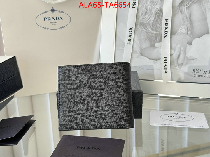 Prada Bags(TOP)-Wallet best luxury replica ID: TA6654 $: 65USD,