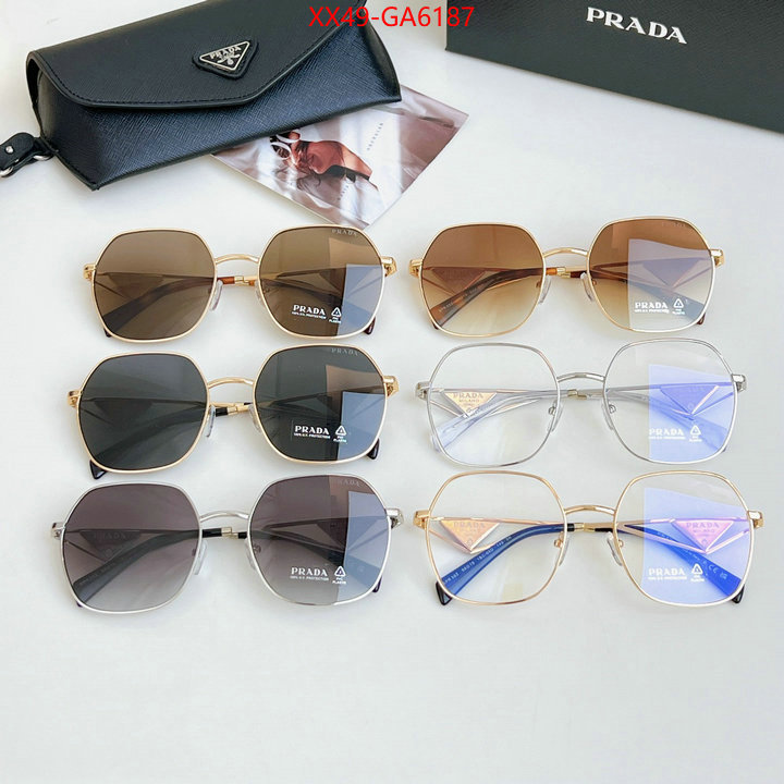 Glasses-Prada replica every designer ID: GA6187 $: 49USD