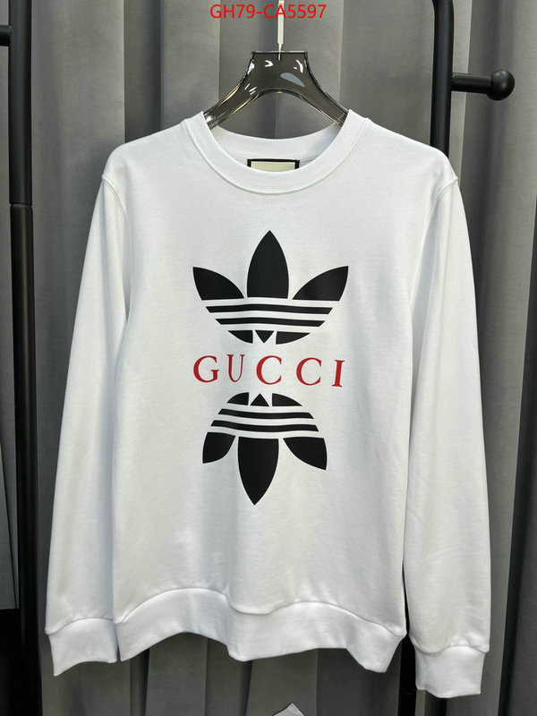 Clothing-Gucci fashion replica ID: CA5597 $: 79USD