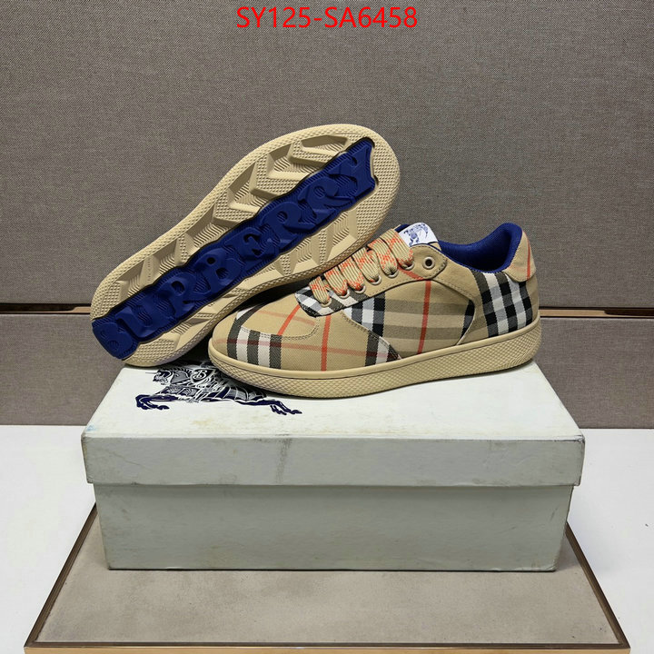 Men Shoes-Burberry top quality replica ID: SA6458 $: 125USD