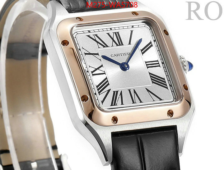 Watch(TOP)-Cartier top quality website ID: WA5708 $: 275USD