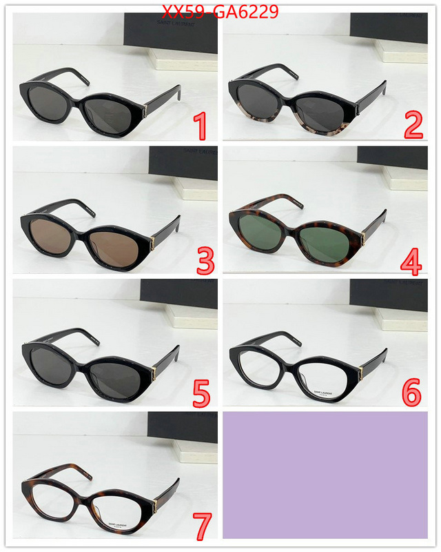 Glasses-YSL high quality replica ID: GA6229 $: 59USD