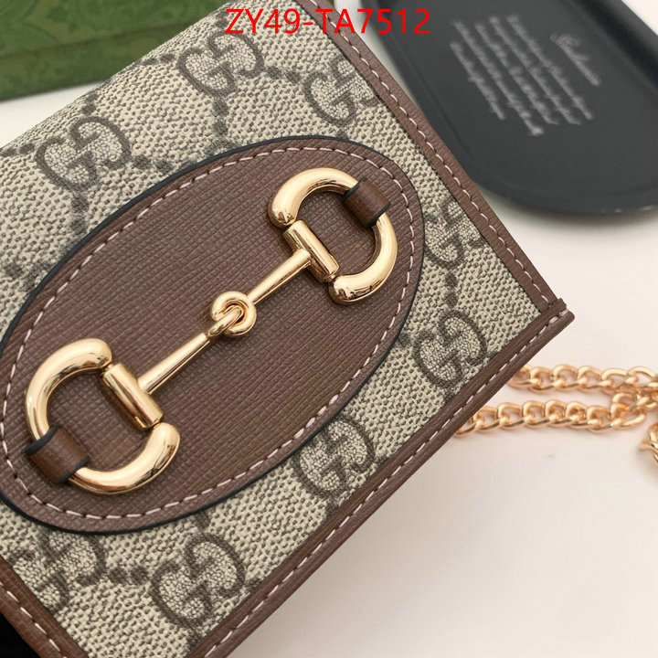 Gucci Bags(4A)-Wallet- luxury shop ID: TA7512 $: 49USD,