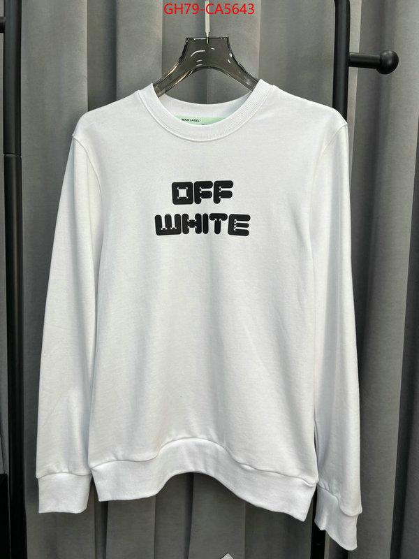 Clothing-OffWhite the quality replica ID: CA5643 $: 79USD