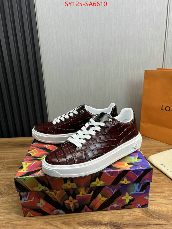 Men Shoes-LV every designer ID: SA6610 $: 125USD