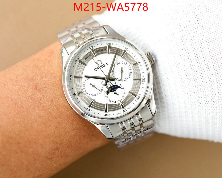 Watch(TOP)-Omega how to buy replcia ID: WA5778 $: 215USD