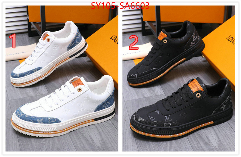 Men Shoes-LV mirror quality ID: SA6603 $: 105USD