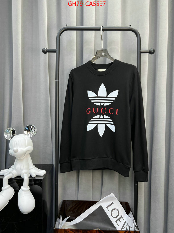 Clothing-Gucci fashion replica ID: CA5597 $: 79USD