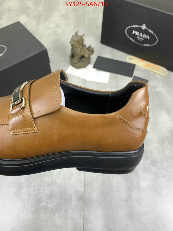 Men shoes-Prada what are the best replica ID: SA6713 $: 125USD