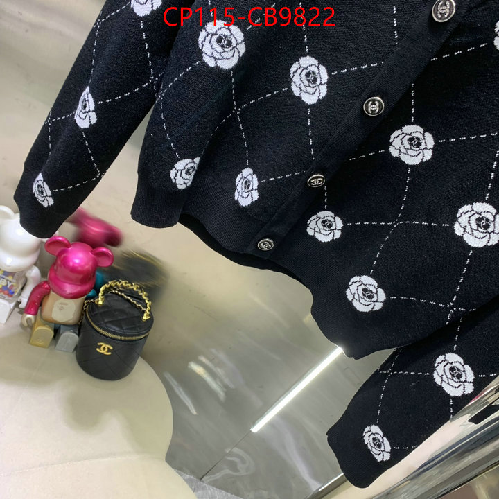 Clothing-Chanel flawless ID: CB9822 $: 115USD