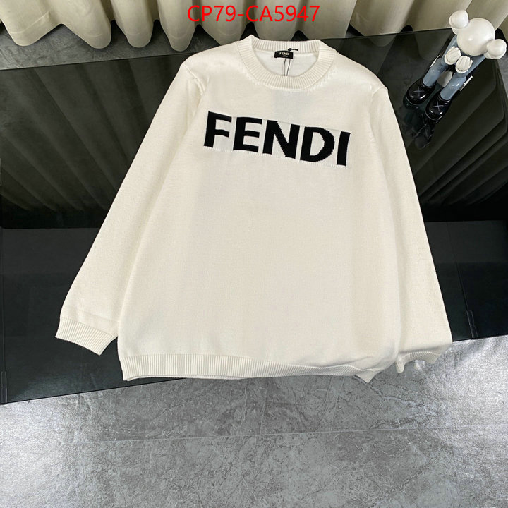 Clothing-Fendi aaaaa+ replica ID: CA5947 $: 79USD