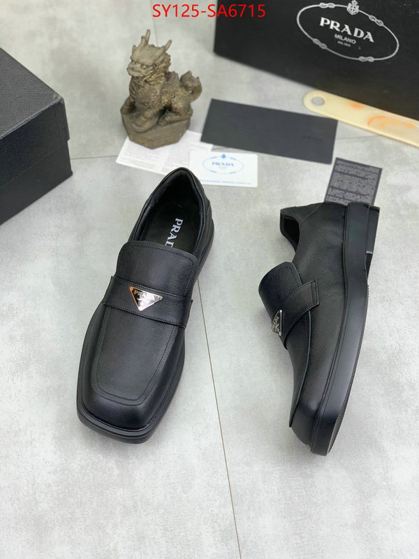 Men shoes-Prada aaaaa+ replica ID: SA6715 $: 125USD