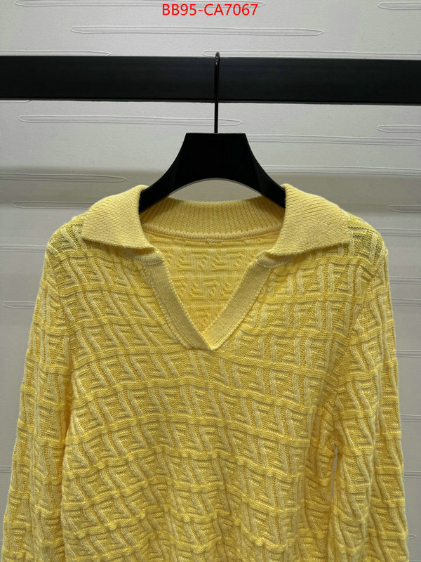 Clothing-Fendi 1:1 ID: CA7067 $: 95USD