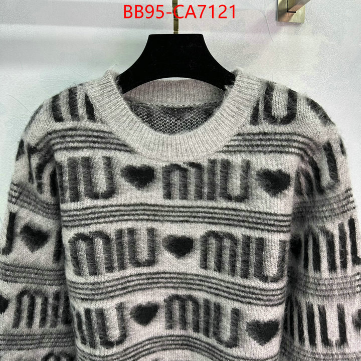 Clothing-MIU MIU at cheap price ID: CA7121 $: 95USD