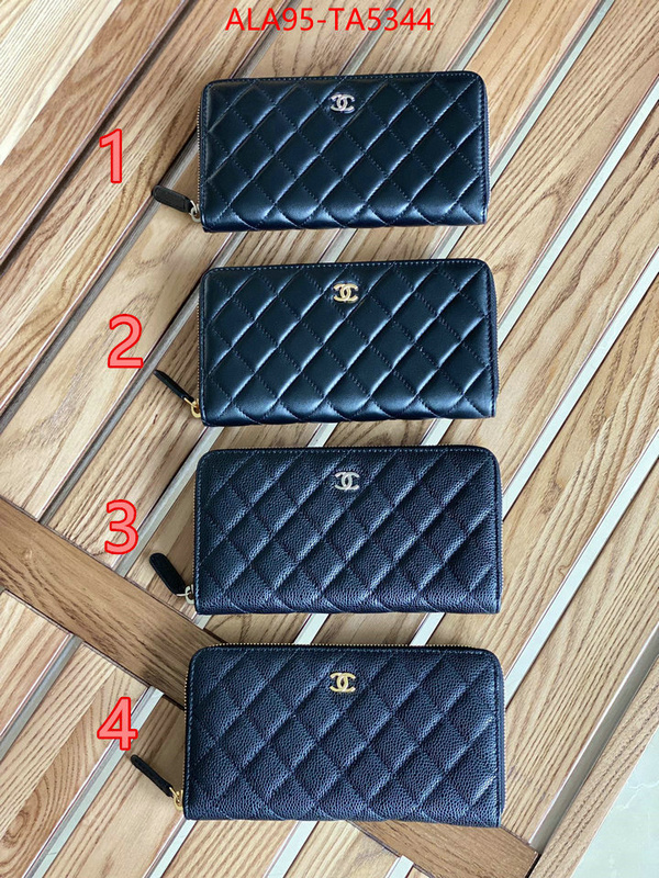 Chanel Bags(TOP)-Wallet- best replica quality ID: TA5344 $: 95USD,