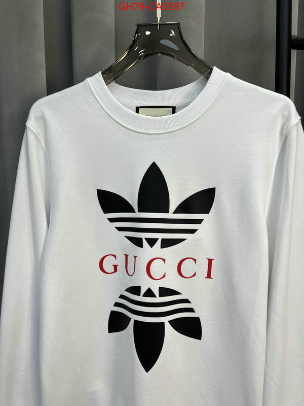 Clothing-Gucci fashion replica ID: CA5597 $: 79USD