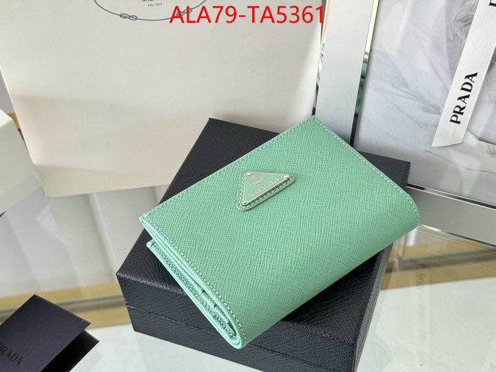 Prada Bags(TOP)-Wallet is it illegal to buy dupe ID: TA5361 $: 79USD,