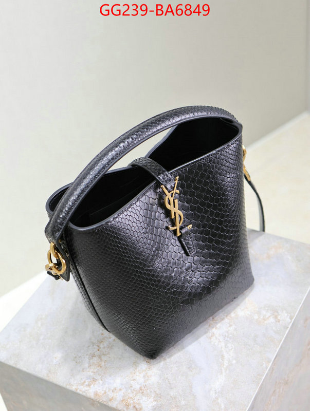 YSL Bags(TOP)-Bucket Bag wholesale imitation designer replicas ID: BA6849 $: 239USD,