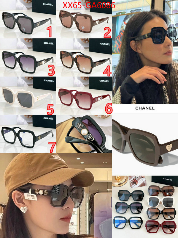 Glasses-Chanel new designer replica ID: GA6086 $: 65USD