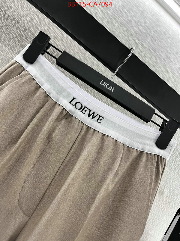 Clothing-Loewe what's the best to buy replica ID: CA7093 $: 115USD